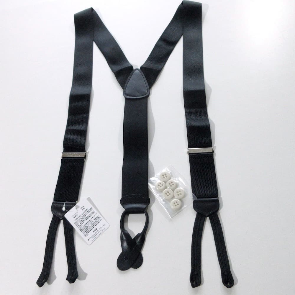 Z*C様 ブルックスブラザーズ 新品 ボタン式サスペンダー 定価¥13200