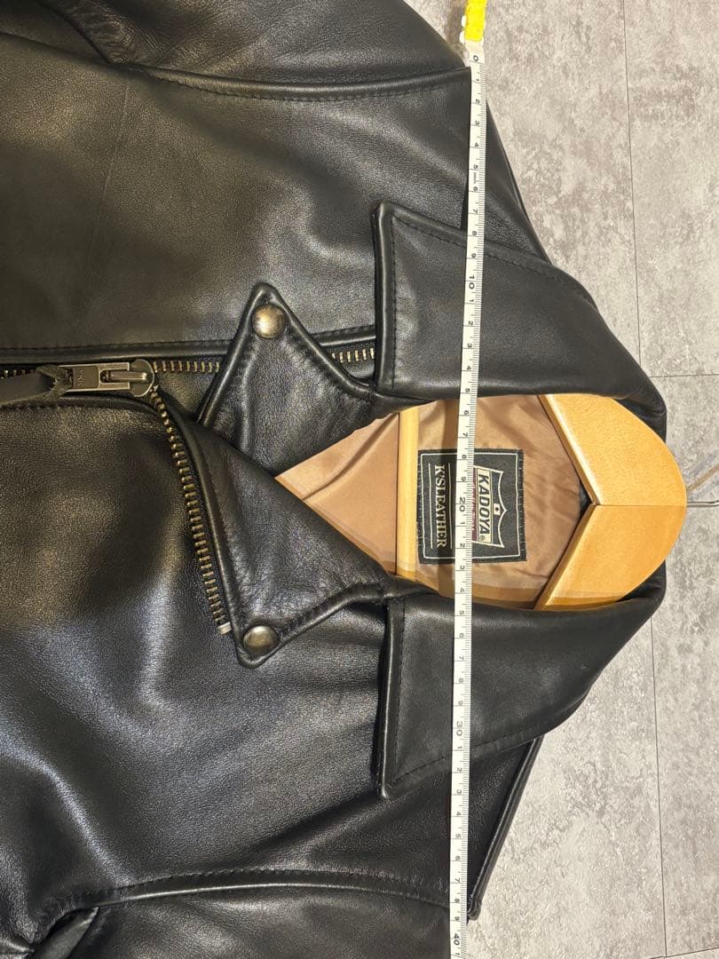 チ*ナ様 KADOYA K'S LEATHER TWRライダースジャケット S