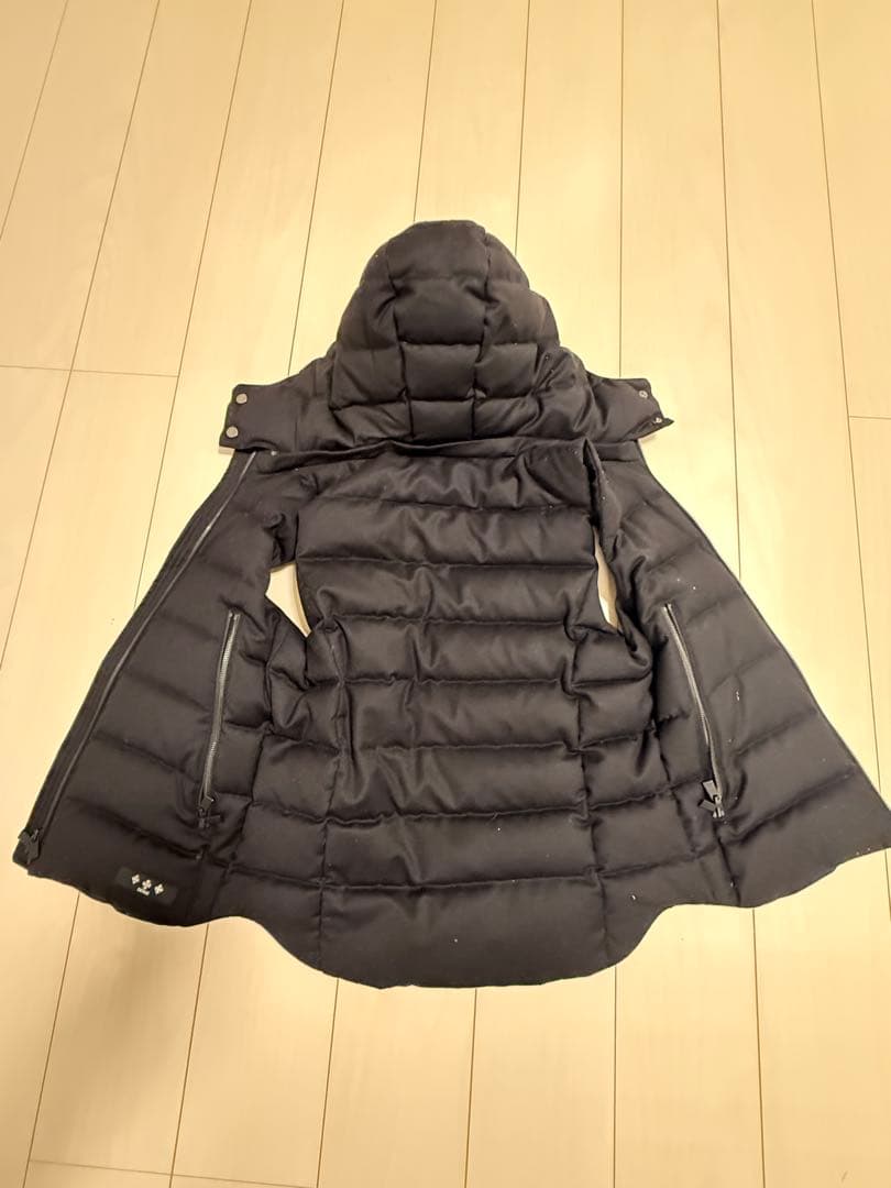 TATRAS タトラス　SOVER　ダウンベスト　Sサイズ　ブラック　美品