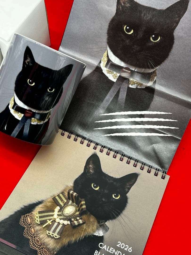 CACAO CAT❣️2026年 　　　　　　　カレンダー＆カップ