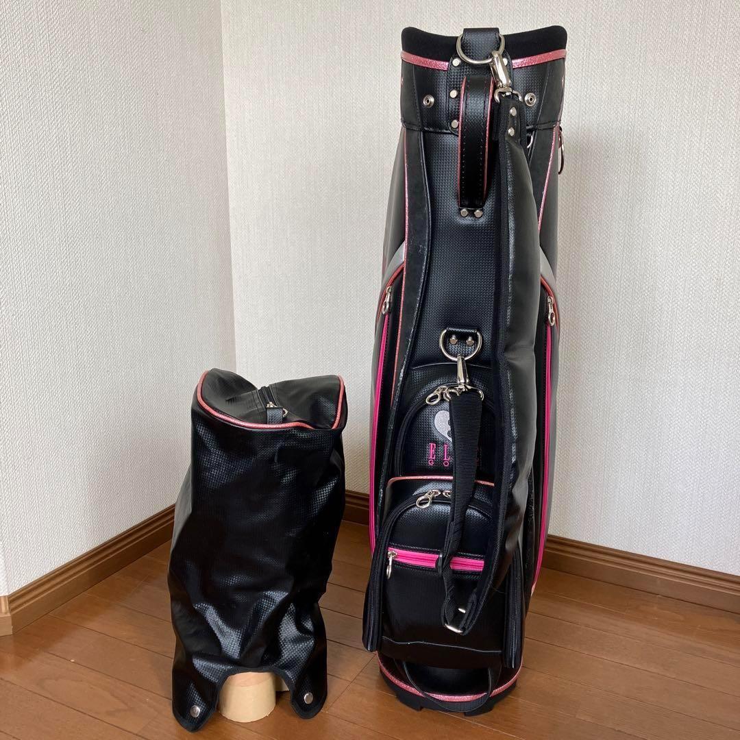 AB-191 ELLE エルスポーツ レディースキャディバッグ 3分割 送料無料