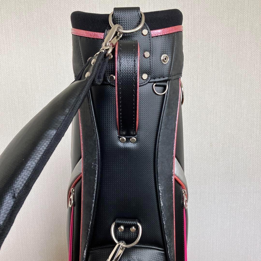 AB-191 ELLE エルスポーツ レディースキャディバッグ 3分割 送料無料