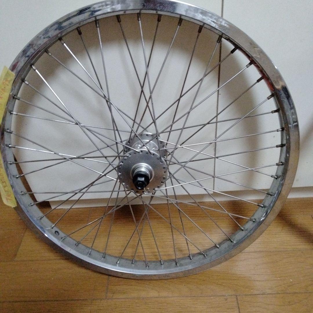 BMX　手組みホイール前後セット　絶版品TNTリボルバーハブ　オールドBMX他
