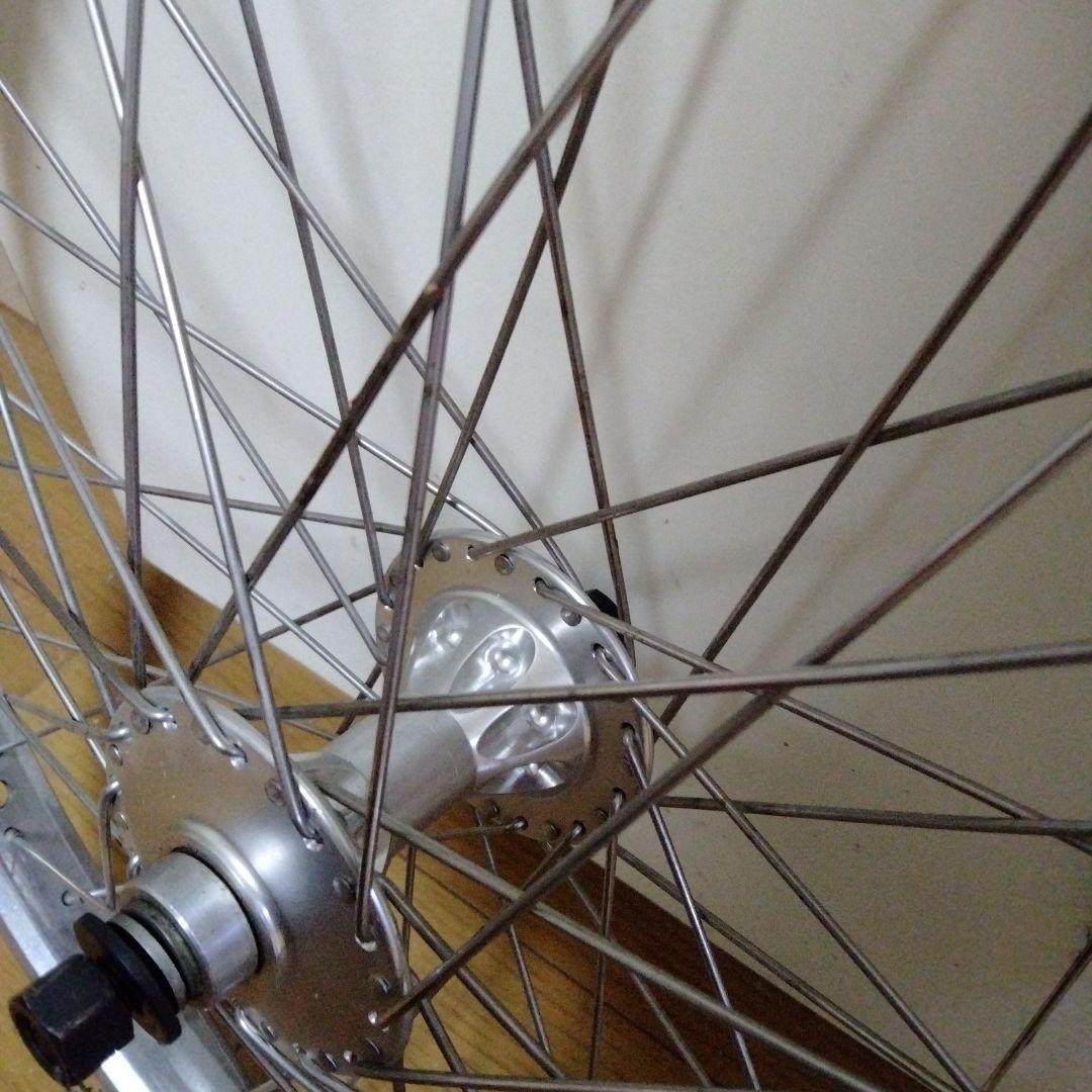 BMX　手組みホイール前後セット　絶版品TNTリボルバーハブ　オールドBMX他