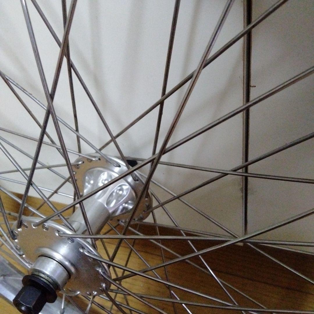 BMX　手組みホイール前後セット　絶版品TNTリボルバーハブ　オールドBMX他