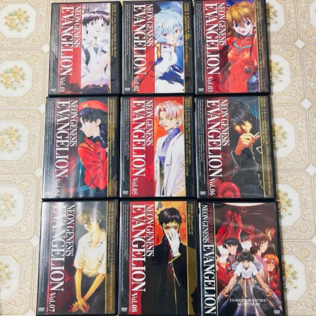新世紀エヴァンゲリオン DVD box全巻セット＋劇場版