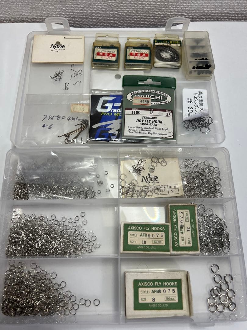 ジ*ー様 【釣具大量】フライフィッシング用品・ライン・フック・マテリアル・ツール