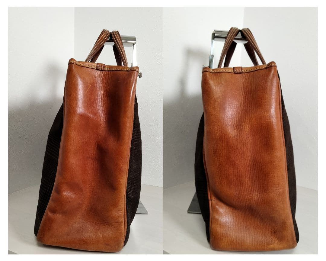 ダニエル＆ボブ BEAMS F 別注 トートバッグ A4可 スエード レザー
