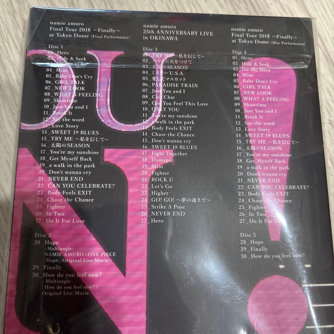 安室奈美恵/Final Tour 2018 ～Finally～ 。