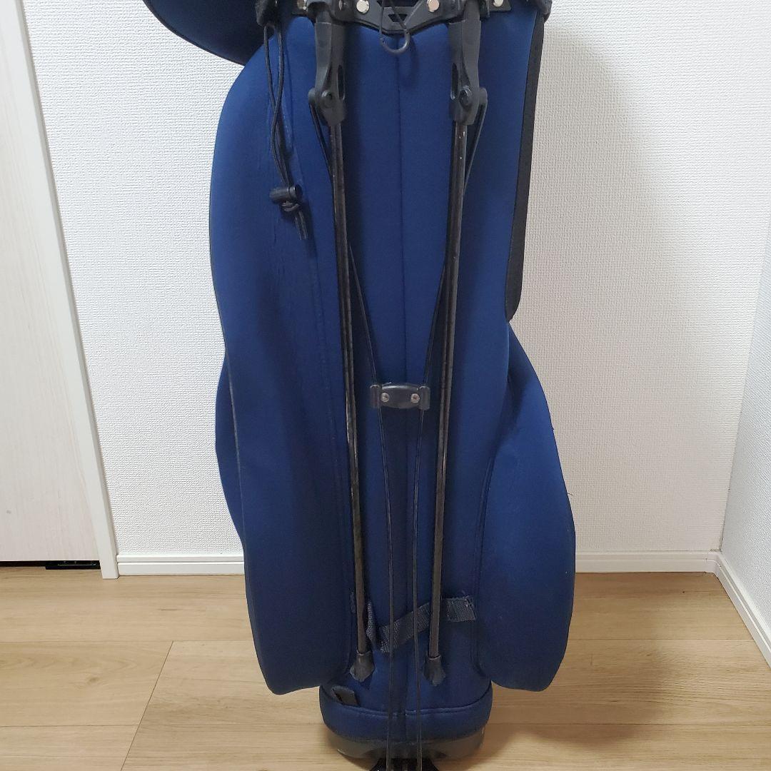 BLUE TEE GOLF ネイビーキャディバッグ　スタンドタイプ