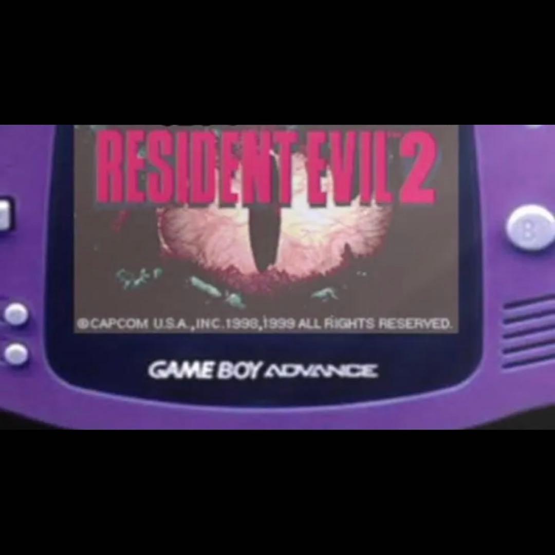【珍品】GBA バイオハザード2 試供品　体験版　サンプル　ロケテスト