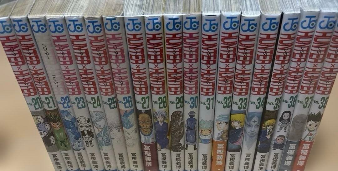 【初版多数】HUNTER×HUNTER 1巻〜38巻全巻セット