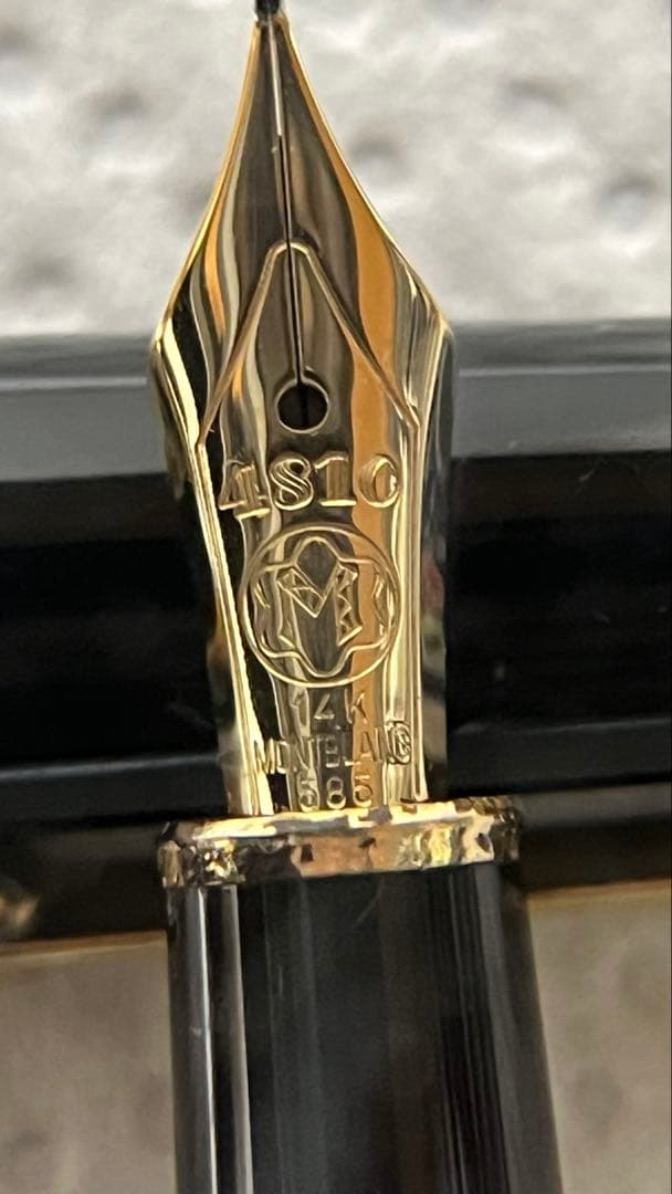 MONTBLANC 14K 585万年筆