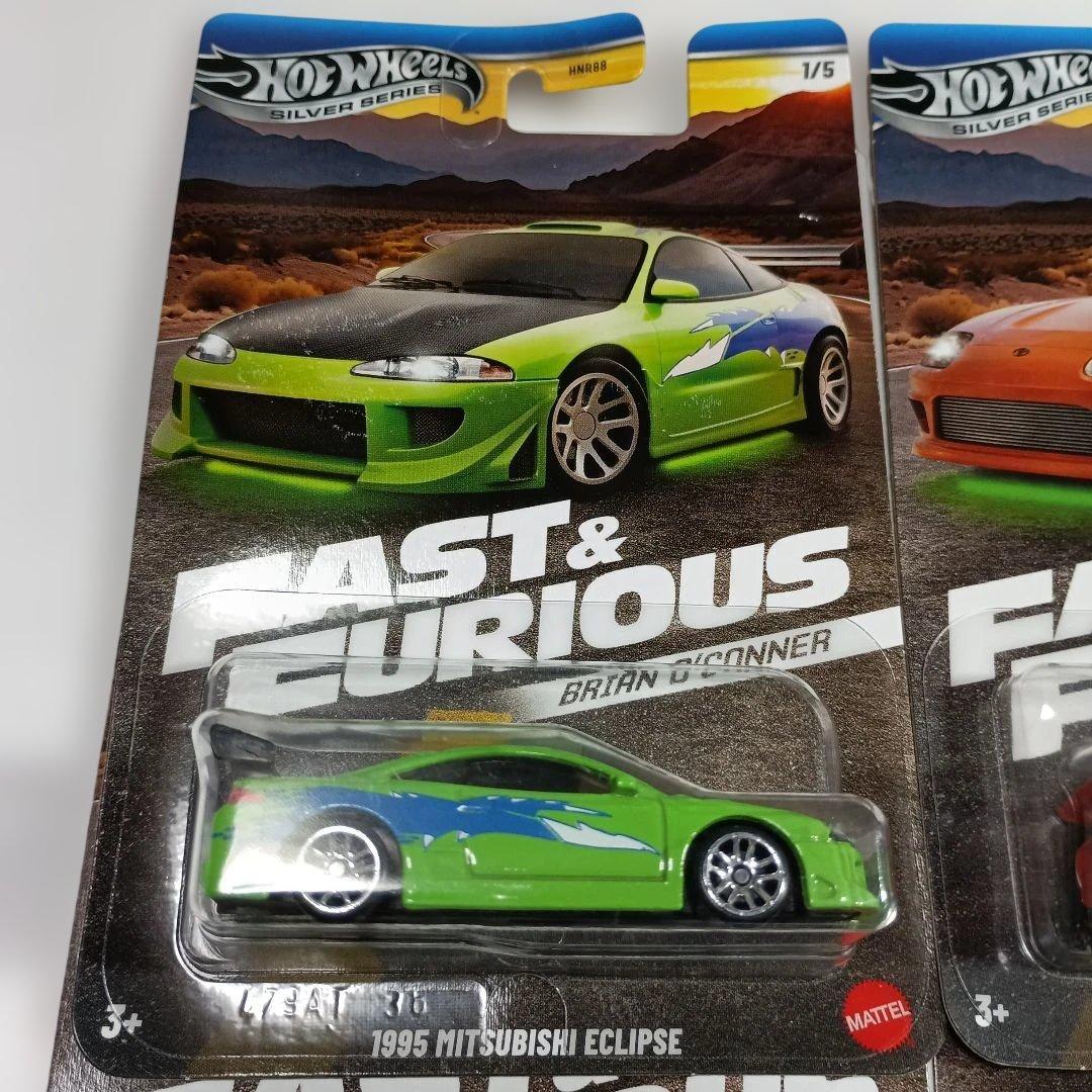Hotwheels FAST&FURIOUS BRIAN O'CONNER4台