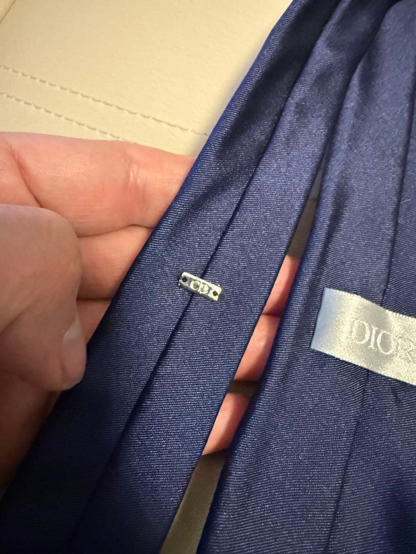 極美品Dior 2本セット売/高級シルク/即完売品/蜂/ロゴ　Dior銀座店購入