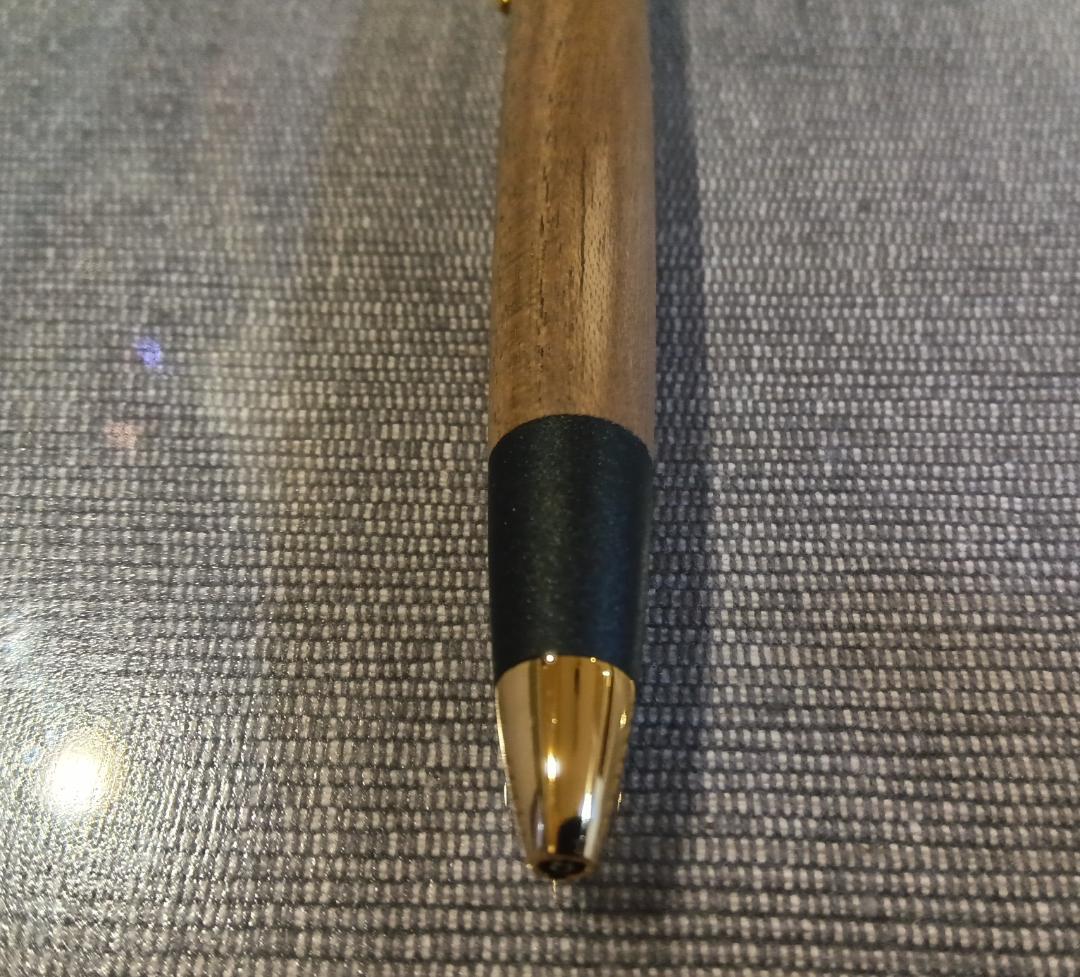 ボナン　シャープペン　槐　真鍮金具