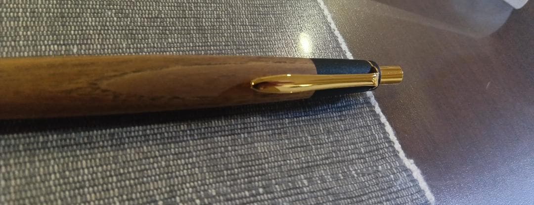 ボナン　シャープペン　槐　真鍮金具