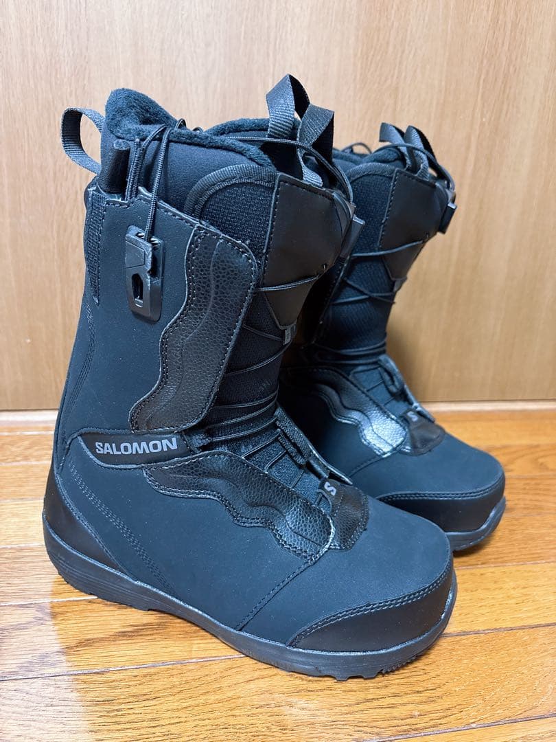 SALOMON スノーボードブーツ 女性用 ブラック