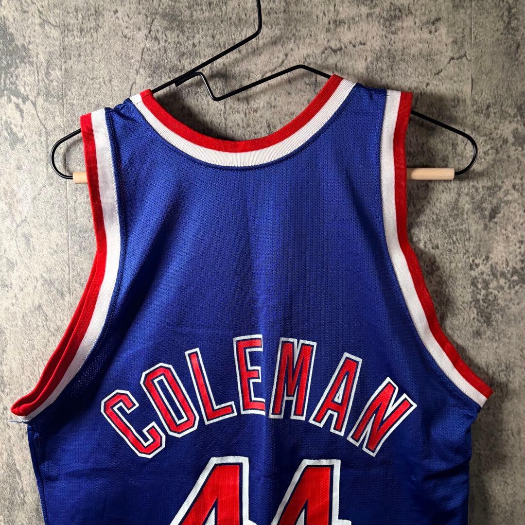 チャンピオン★激レア USA製 NBA ネッツ ブラッドリー バスケシャツ L