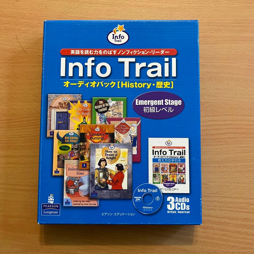 Info Trail 地理・歴史・科学 6巻セット+CD
