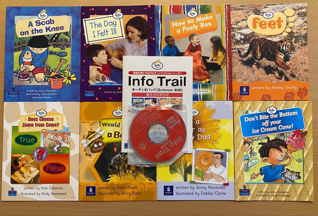 Info Trail 地理・歴史・科学 6巻セット+CD