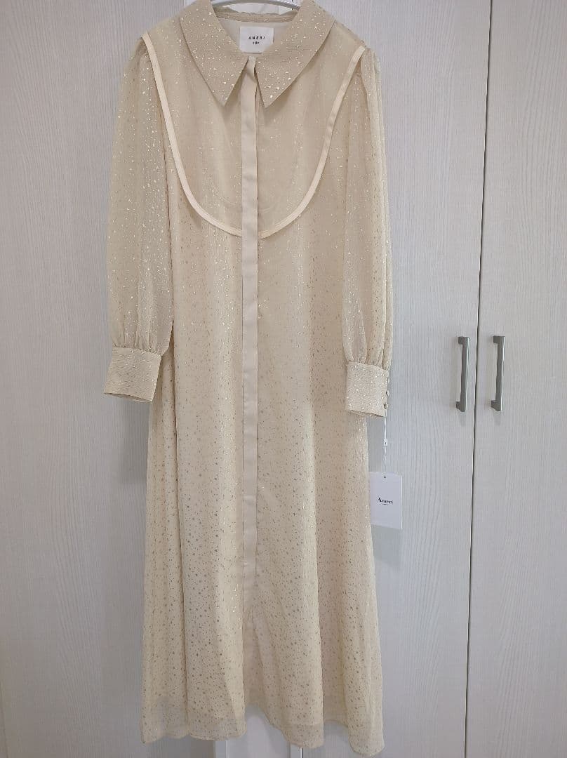 【新品タグ付】TWINKLE APRON DRESS ホワイト209