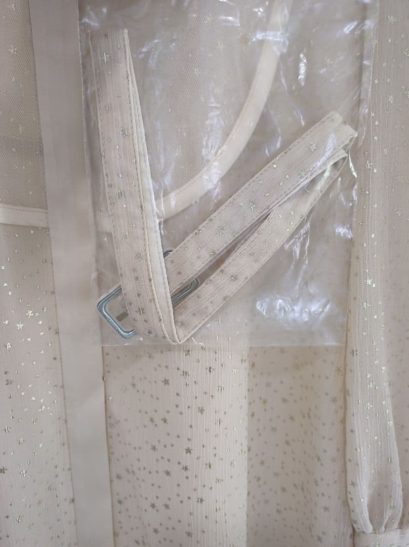【新品タグ付】TWINKLE APRON DRESS ホワイト209