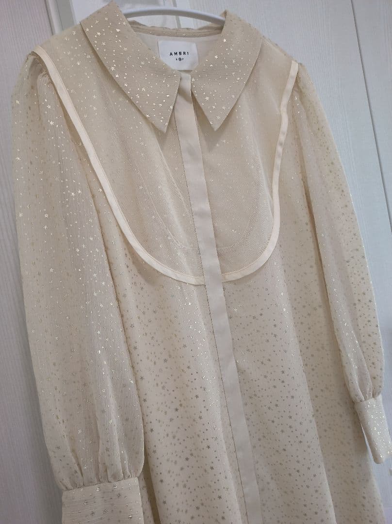 【新品タグ付】TWINKLE APRON DRESS ホワイト209
