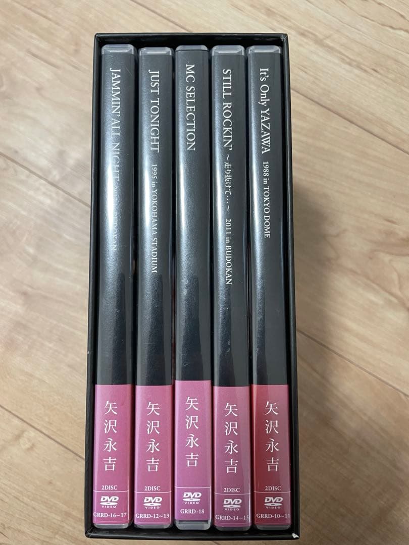 矢沢永吉　DVD5枚組