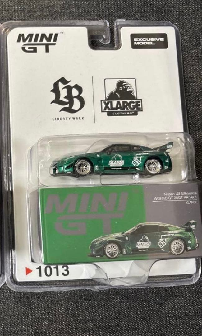 AKTサンダーヘッドMINI GT LBWORKS グリーンミニカー