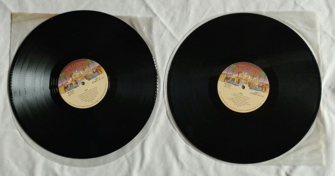 レコード　二枚組　キッス　アライヴ2　国内盤　LP　送料込み　KISS