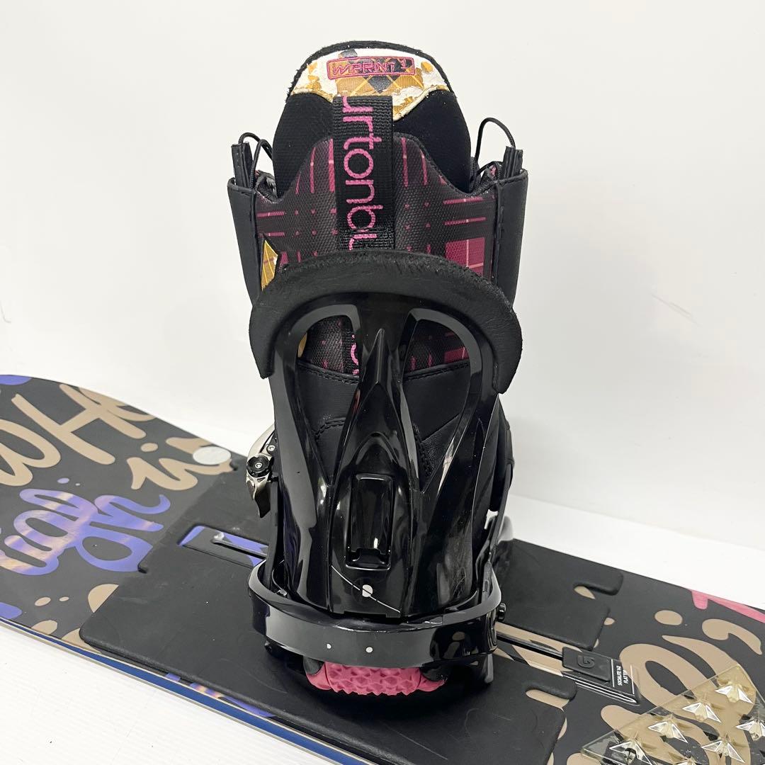 Burton レディース　スノボセット　バートン　スノーボード ケース付き