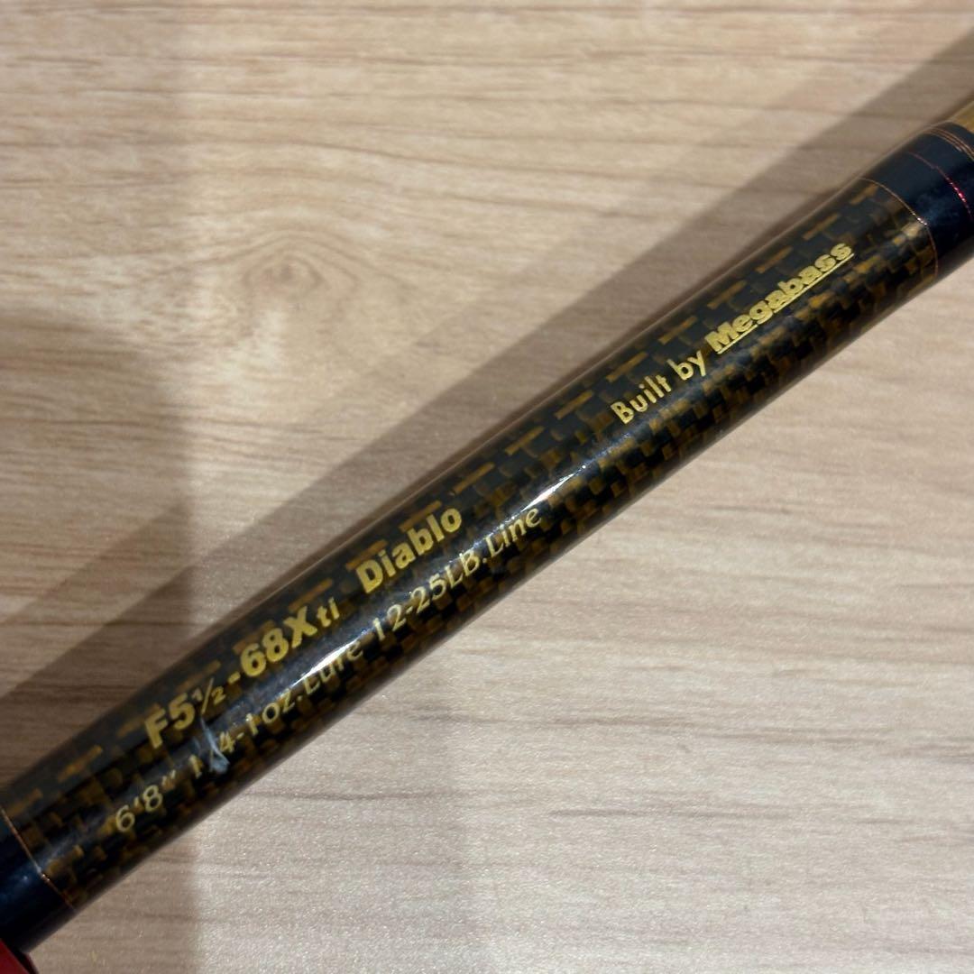 ロッド Megabass DESTROYER EVOLUZION DIABLO F5