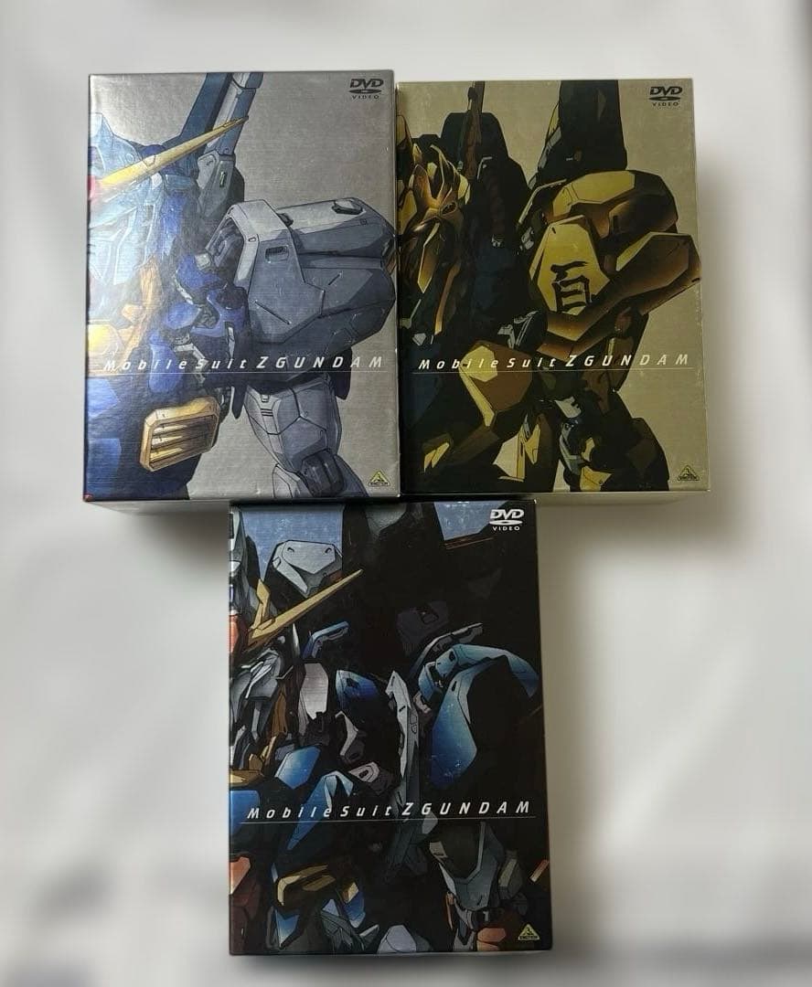 【美品】機動戦士Zガンダム DVD BOX 全13巻 I～III ３BOXセット