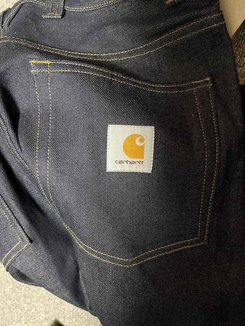 パンツ Carhartt Brandon Pant Blue Rigid S