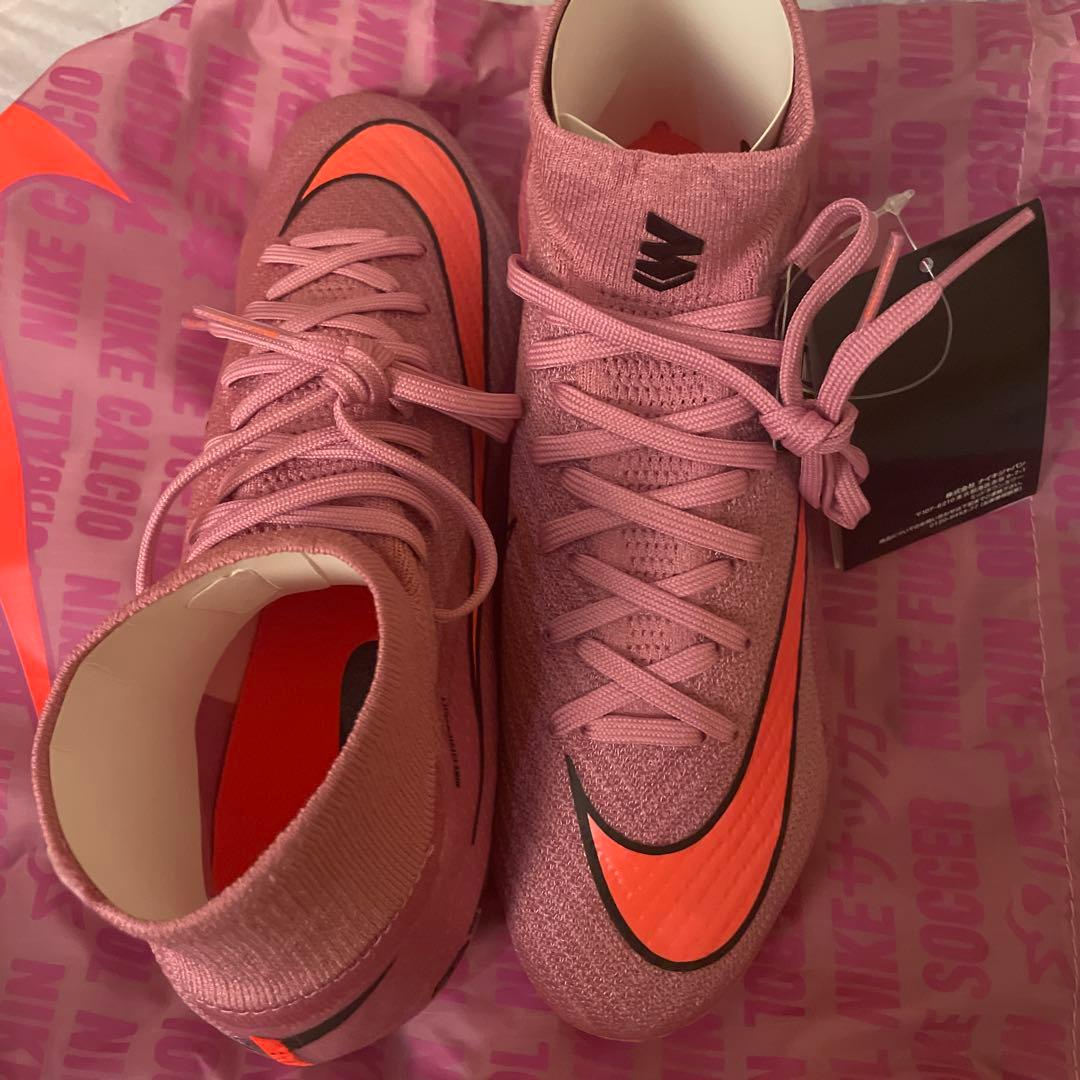 Nike マーキュリーアルスパイク　新品未使用　トップモデル　天然芝使用24cm