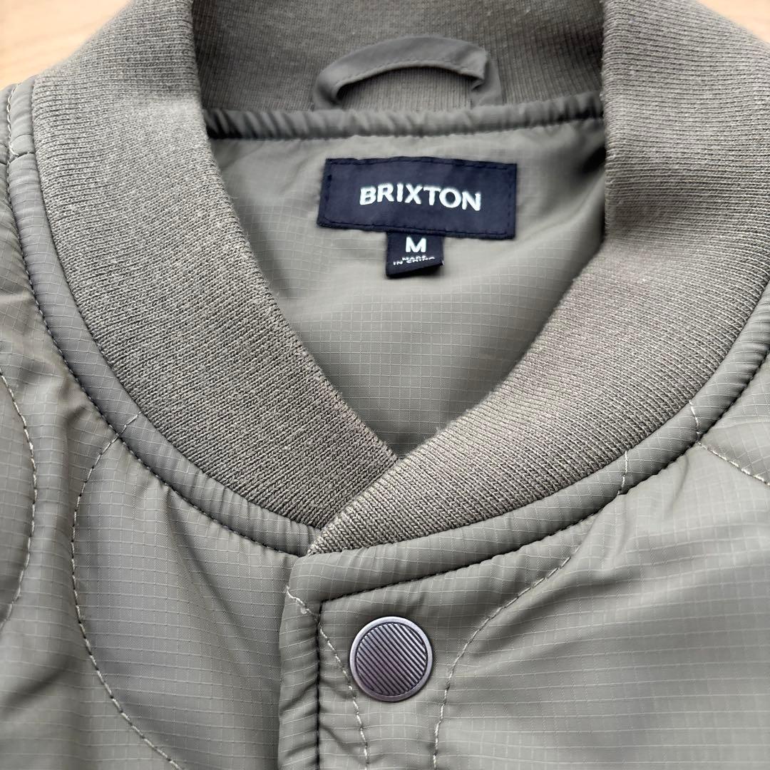 【トムさん専用】BRIXTON キルティングジャケット　カーキ　M