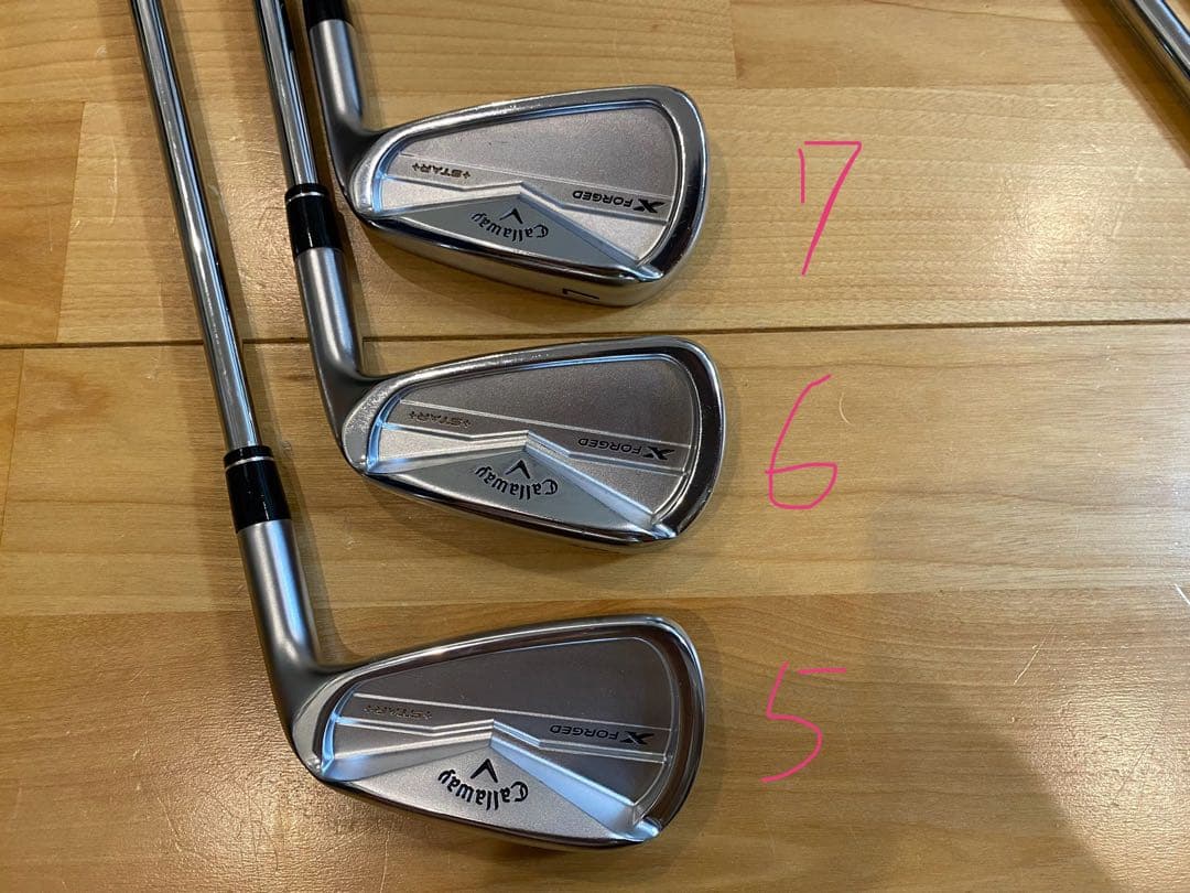 X FORGED STAR (2024) #5-PW 6本セット