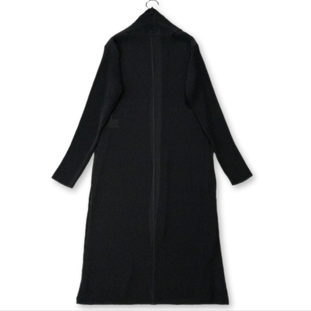 桔梗様■美品 SPECCHIO スペッチオ クリスタルプリーツ ロングジャケット