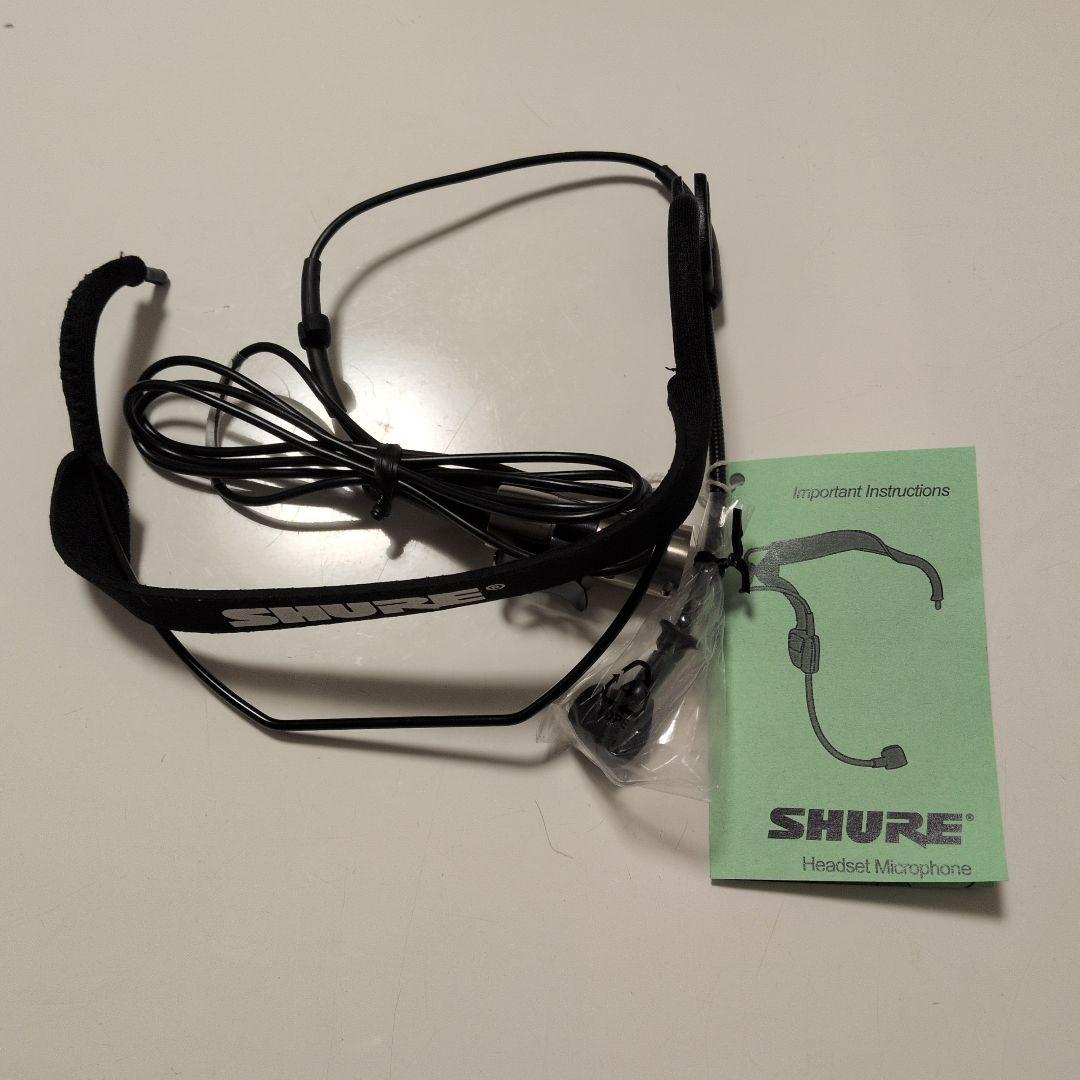 SHURE WH20 ダイナミックヘッドセットマイク