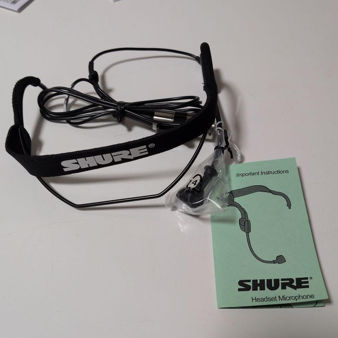 SHURE WH20 ダイナミックヘッドセットマイク
