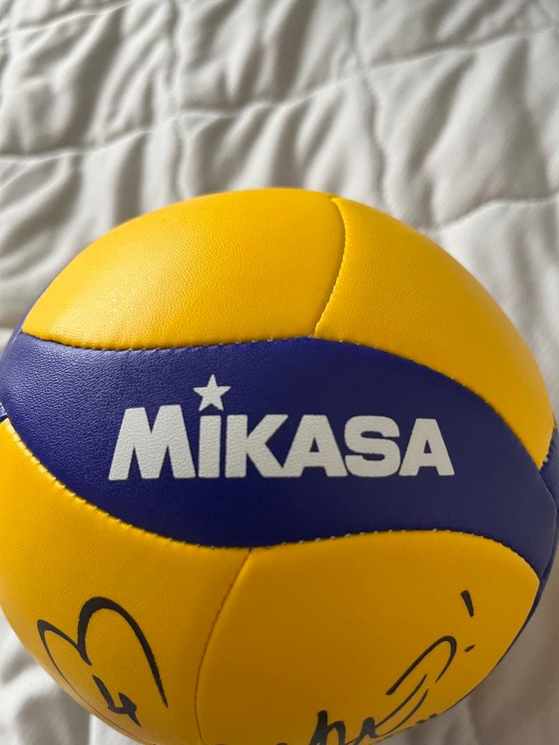 石川真佑選手直筆サイン入りマスコットボール　全日本バレーボール女子代表