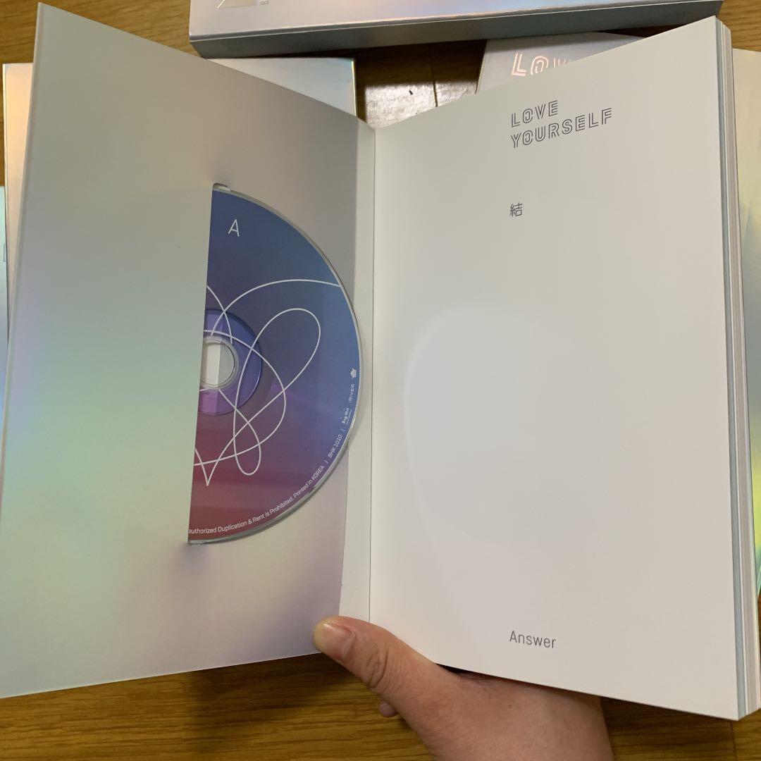 [LOVE YOURSELF 結 'Answer']S、E、L、F盤の全4形態