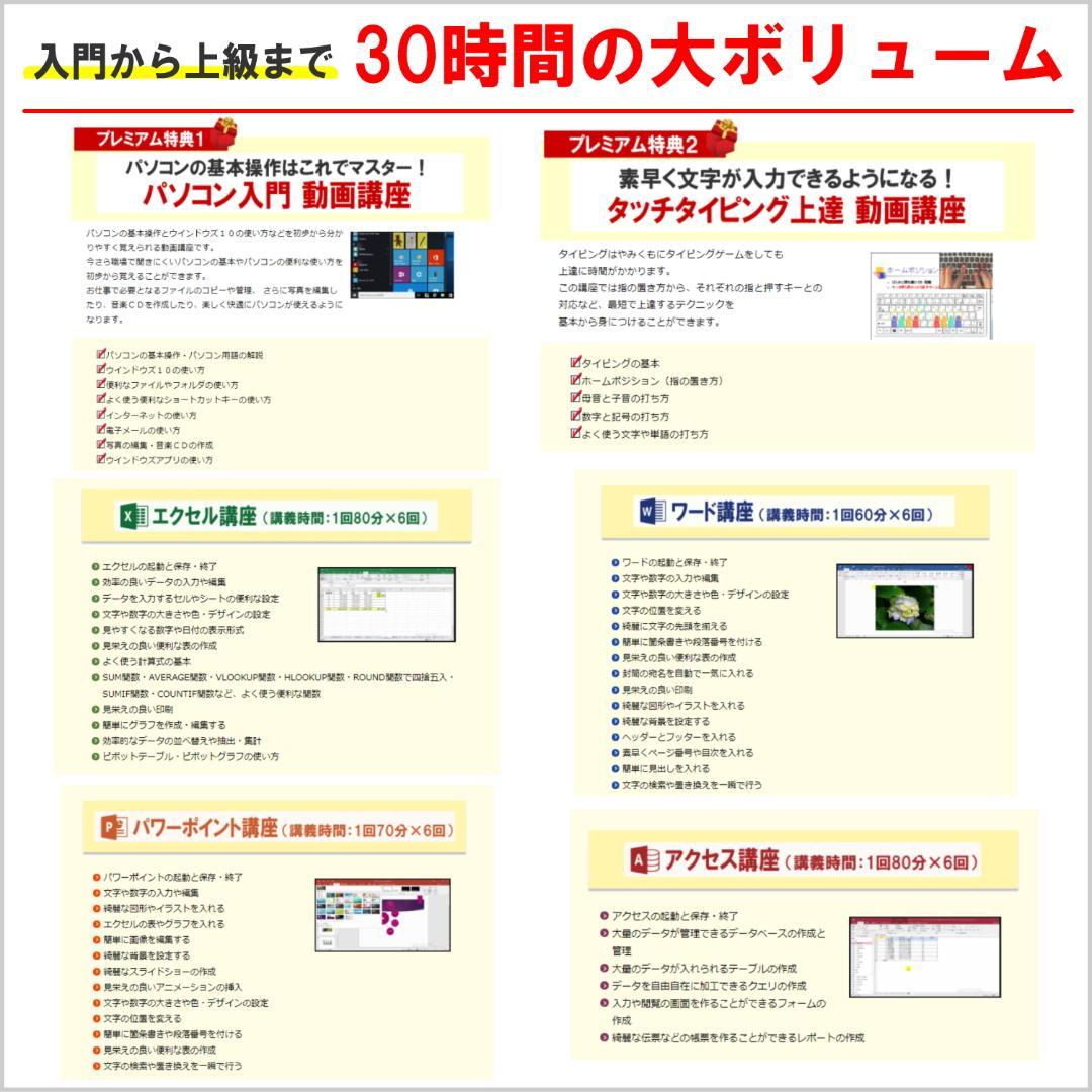 動画パソコン教室！『楽ぱそDVDフルセット』365/2024