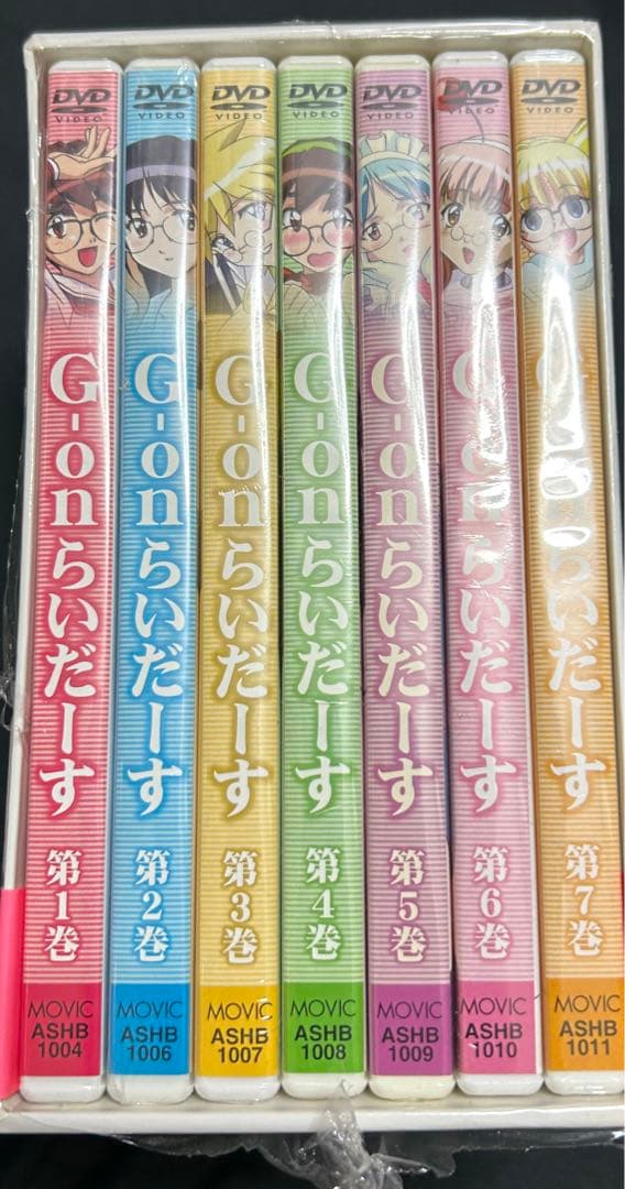 G-onらいだーす ジオン・ライダース 全7巻セット　DVD 未開封