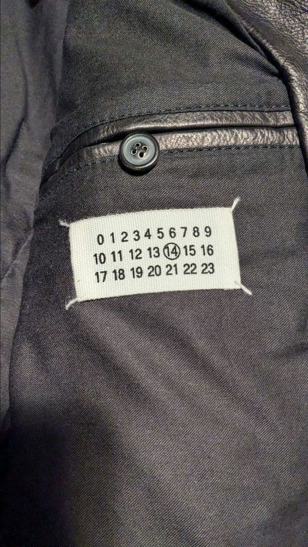 Maison Martin Margiela レザーライダース 08AW