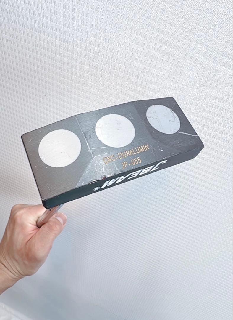 レフティレディスｊビームJP055センターゼロトルクマレット 新品グリップ