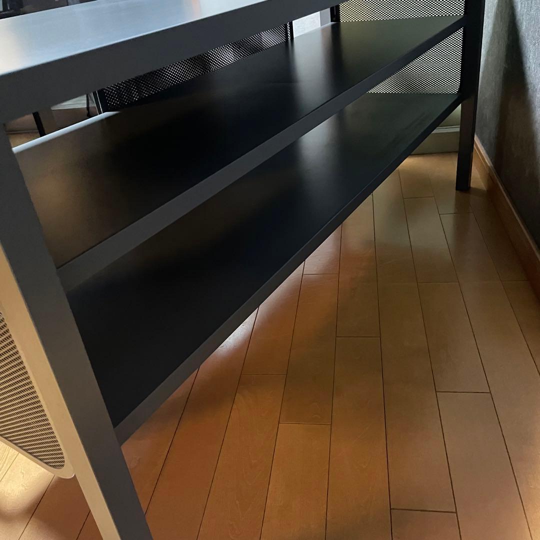 中古　IKEA イケヤ　NITTORP テレビ台「グレー・廃盤品」