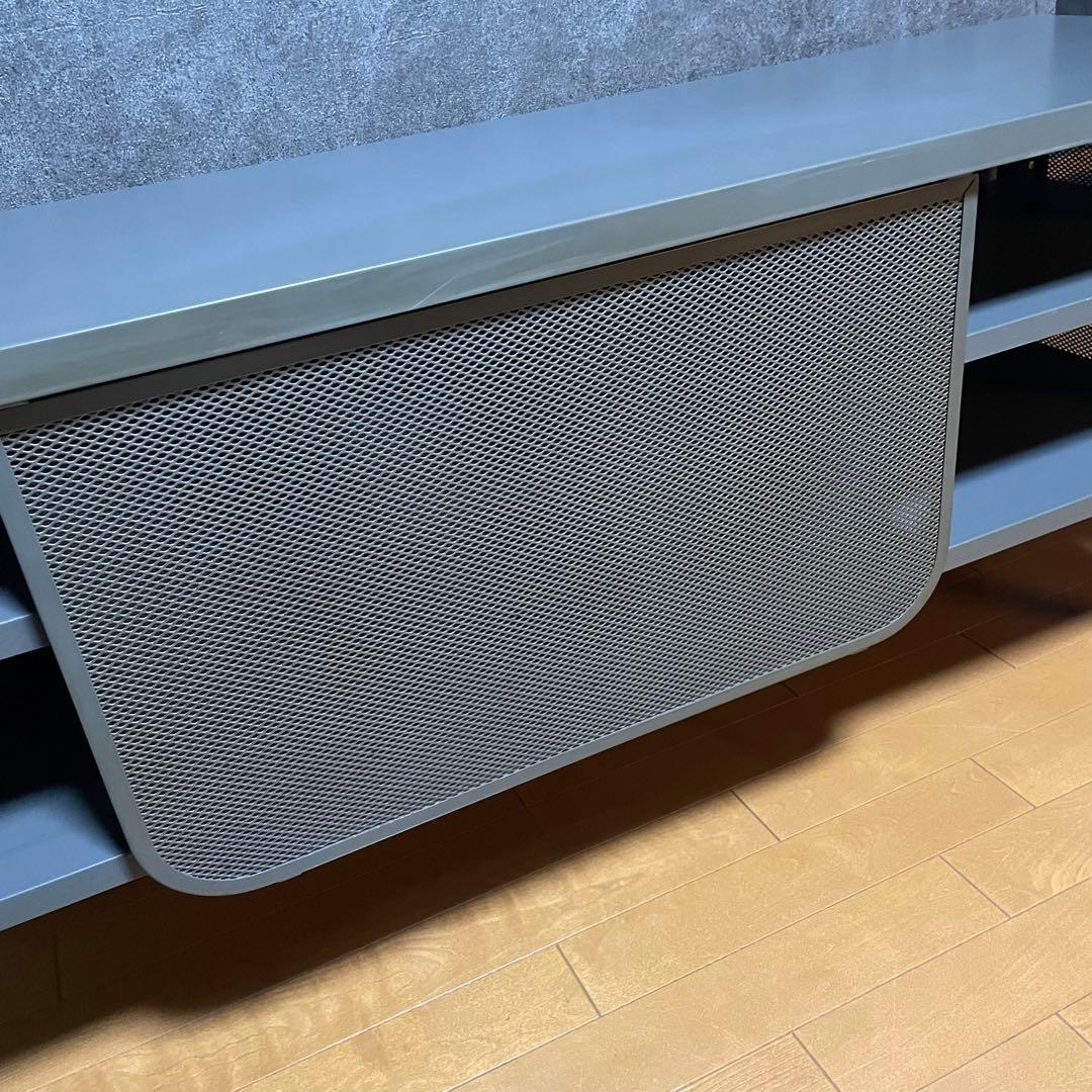 中古　IKEA イケヤ　NITTORP テレビ台「グレー・廃盤品」