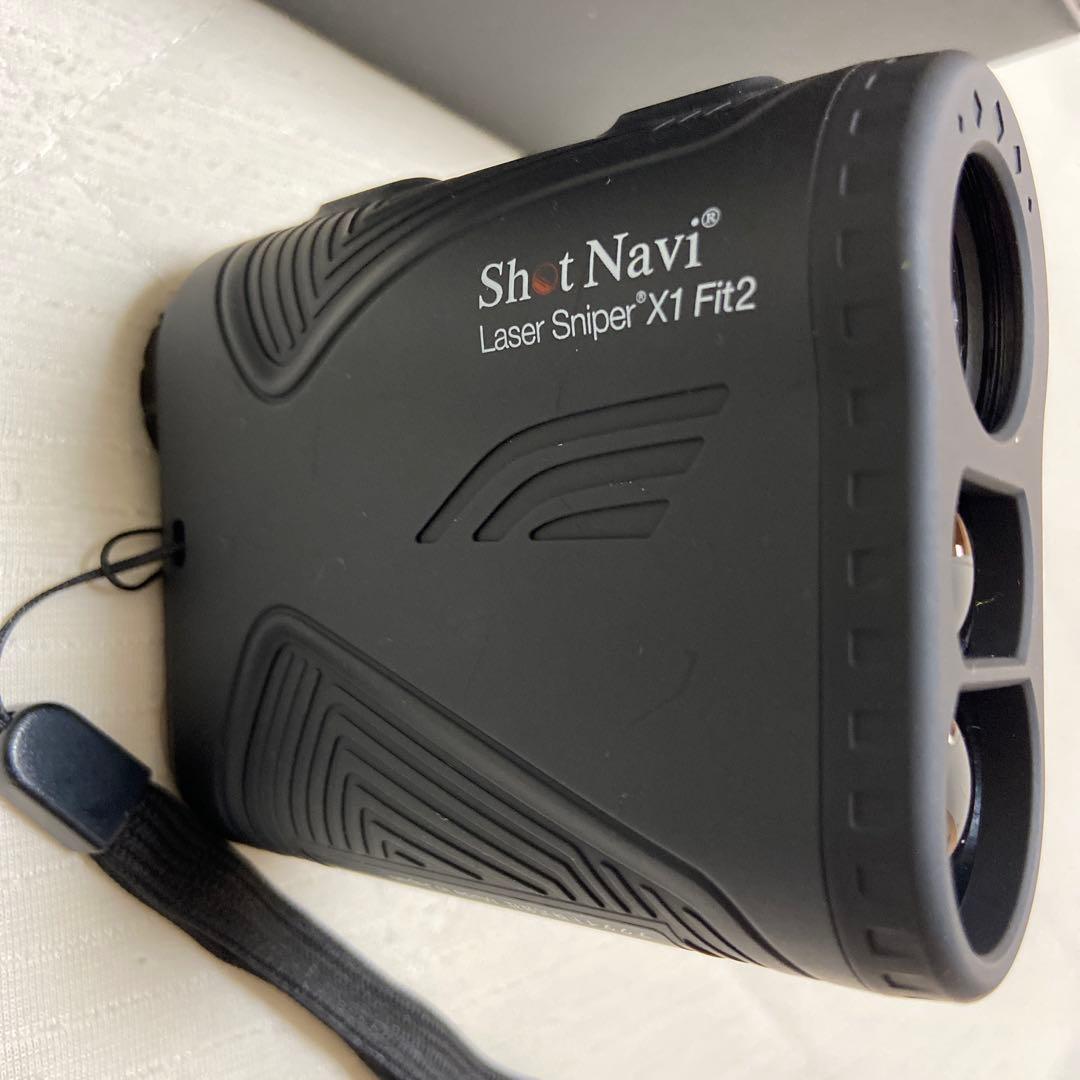 美品Shot Navi Laser Sniper X1 Fit2 ゴルフ用距離計